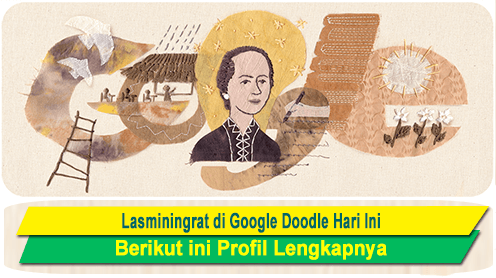 Lasminingrat di Google Doodle Hari Ini, Berikut ini Profil Lengkapnya